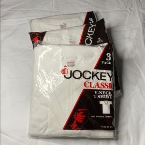 Jockey v neck undershirts size L 3 packs